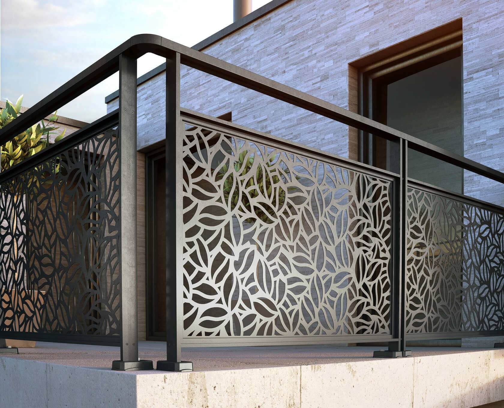 installation garde-corps aluminium Pontoise